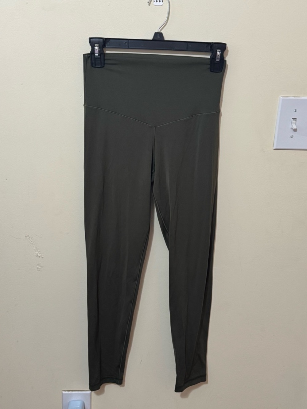 aerie Olive Green High-Waist Leggings
